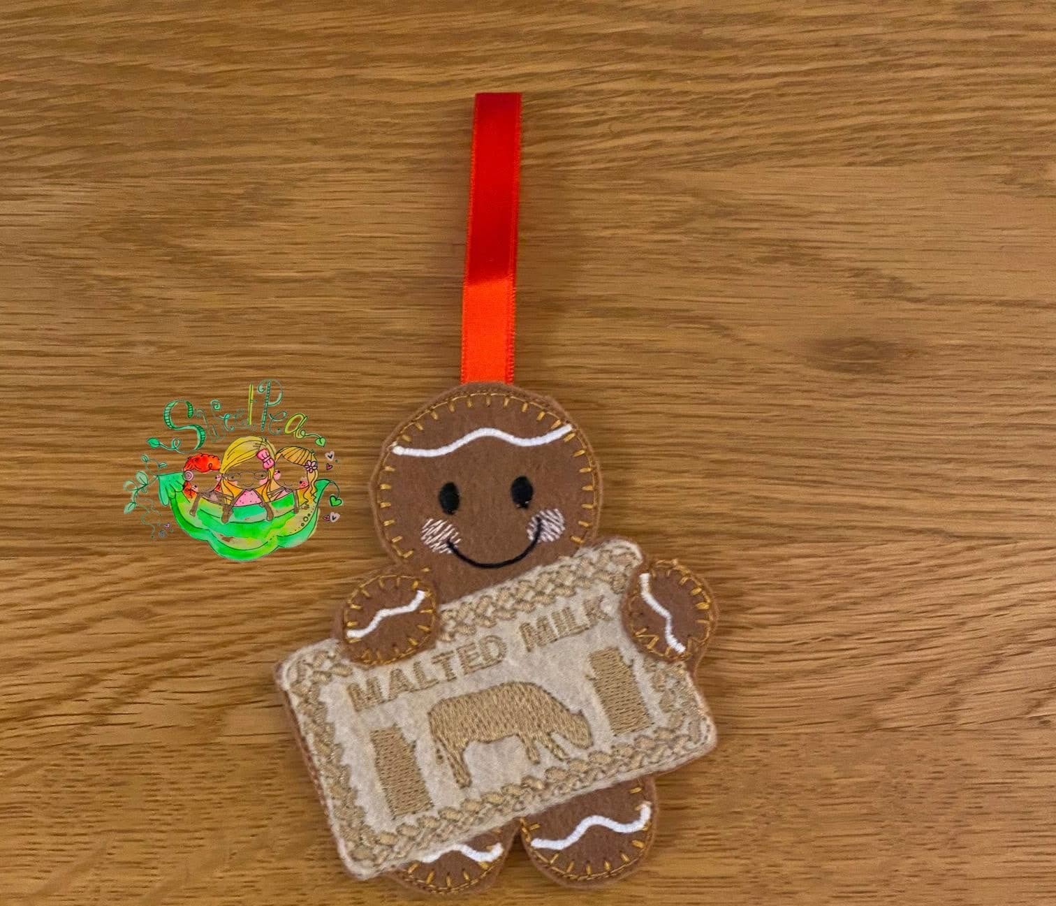 Sweetpea’s Handmade Gingerbread Biscuit Collection - Malted Milk