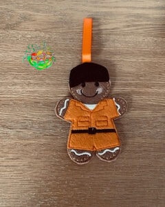 Sweetpea’s Handmade Gingerbread Occupation Collection - Marshal