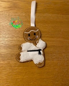 Sweetpea’s Handmade Gingerbread Sports Collection - Martial Arts