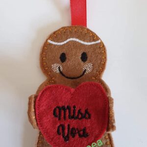 Sweetpea’s Handmade Gingerbread Valentine's Collection - Miss You