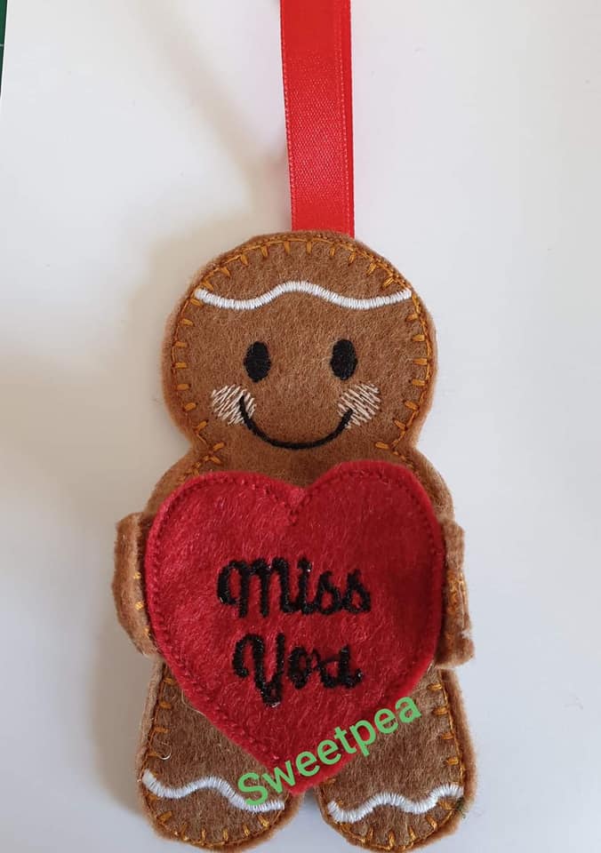 Sweetpea’s Handmade Gingerbread Valentine's Collection - Miss You