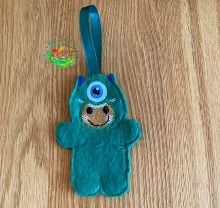 Sweetpea's Handmade Gingerbread Dress Up Collection - Monster One-Eyed