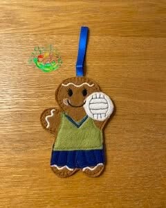 Sweetpea’s Handmade Gingerbread Sports Collection - Netball
