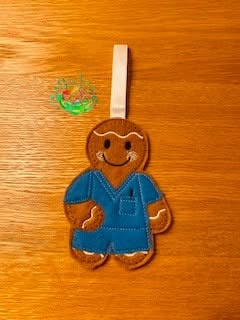 Sweetpea’s Handmade Gingerbread Occupation Collection - Nurse Practitioner
