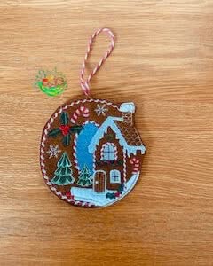Sweetpea’s Handmade Gingerbread House Letter Collection - O