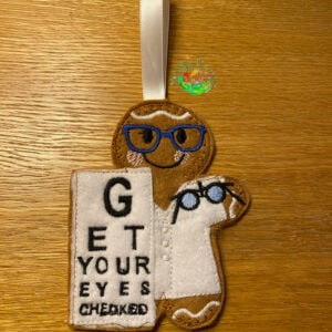 Sweetpea’s Handmade Gingerbread Occupation Collection - Optician