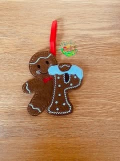 Sweetpea’s Handmade Gingerbread Christmas Letter Collection - P