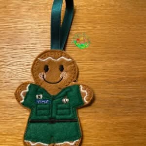 Sweetpea’s Handmade Gingerbread Occupation Collection - Paramedic