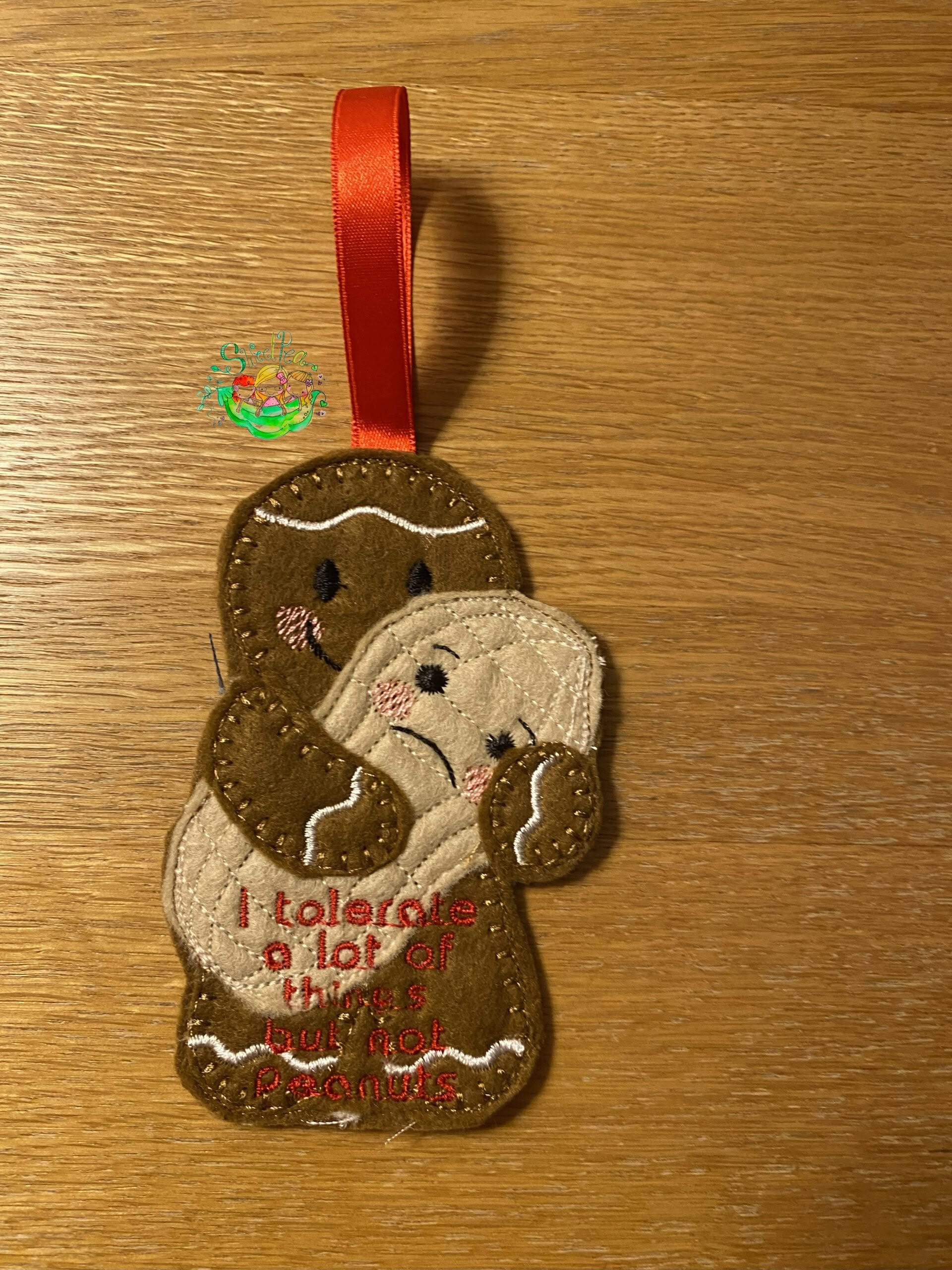 Sweetpea’s Handmade Gingerbread Allergy Collection - Peanuts