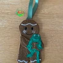Sweetpea’s Handmade Gingerbread Pet Collection - Frog