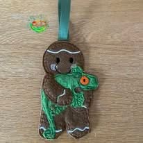 Sweetpea’s Handmade Gingerbread Pet Collection - Lizard