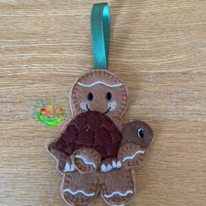Sweetpea’s Handmade Gingerbread Pet Collection - Tortoise
