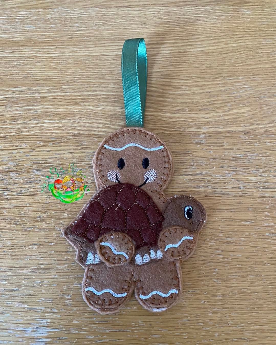 Sweetpea’s Handmade Gingerbread Pet Collection - Tortoise