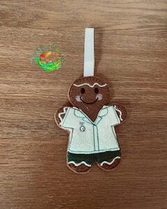 Sweetpea’s Handmade Gingerbread Occupation Collection - Physiotherapist