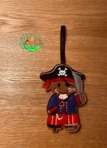Sweetpea's Handmade Gingerbread Dress Up Collection - Pirate