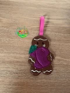 Sweetpea’s Handmade Gingerbread Fruit Collection – Plum