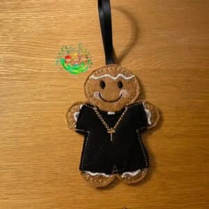 Sweetpea’s Handmade Gingerbread Occupation Collection - Priest
