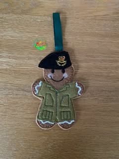 Sweetpea’s Handmade Gingerbread Armed Forces Collection - RAF Flying Squad