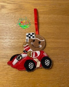 Sweetpea’s Handmade Gingerbread Sports Collection - Racing Car