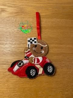 Sweetpea’s Handmade Gingerbread Sports Collection - Racing Car