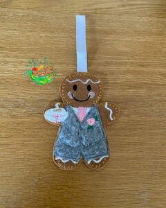 Sweetpea's Handmade Gingerbread Wedding - Just Married Collection - Ring Bearer