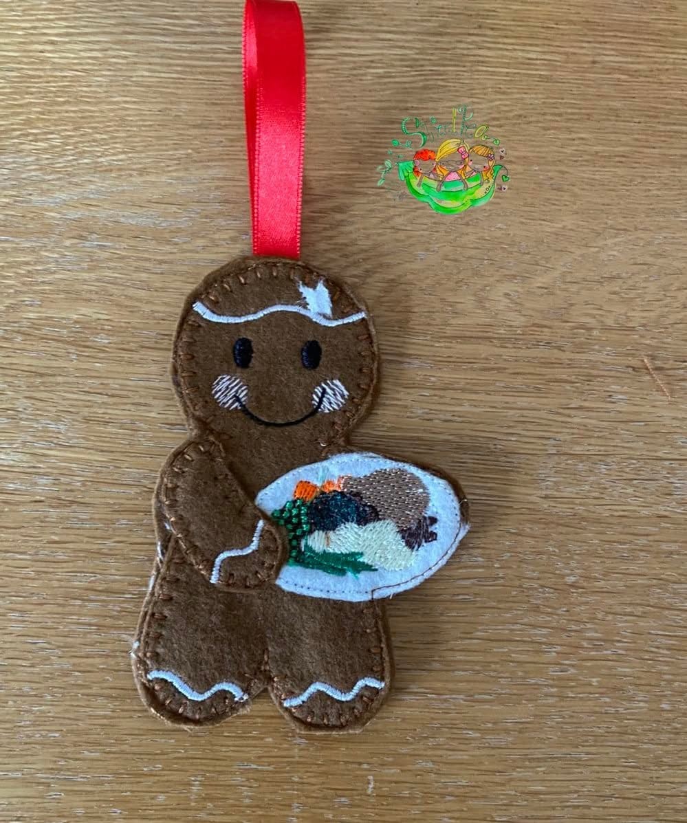 Sweetpea’s Handmade Gingerbread Food Collection – Roast Dinner