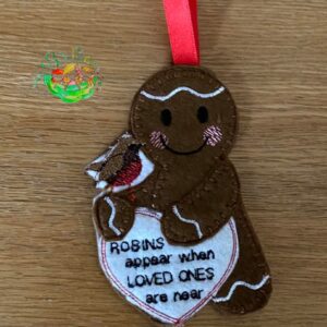 Sweetpea's Handmade Gingerbread Celebration Collection - Robins Appear