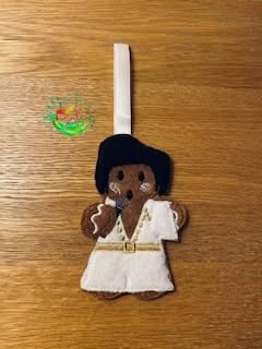 Sweetpea’s Handmade Gingerbread Entertainment Collection – Rock and Roller