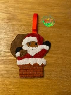 Sweetpea’s Handmade Gingerbread Christmas Collection – Santa's Chimney