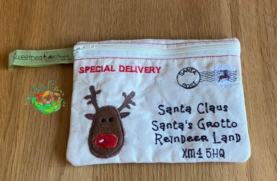 Sweetpea’s Handmade Christmas Collection - Santa Delivery Envelope