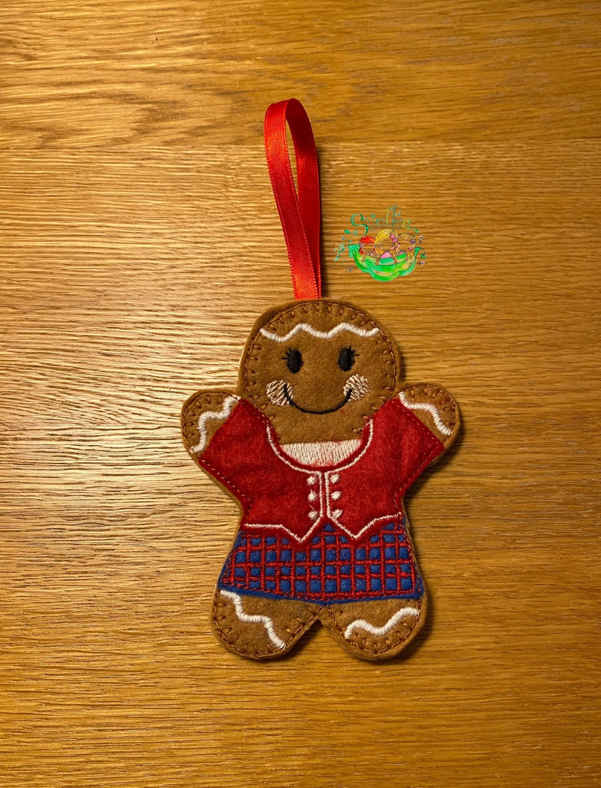 Sweetpea’s Handmade Gingerbread Nationalities Collection – Scottish Dancer