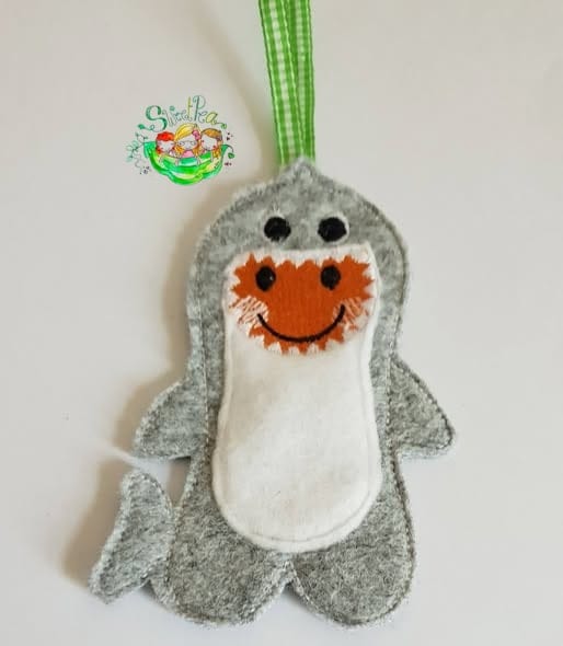 Sweetpea's Handmade Gingerbread Dress Up Collection - Shark