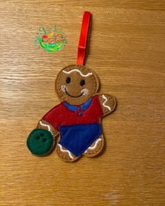 Sweetpea’s Handmade Gingerbread Sports Collection - Bowling