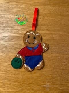 Sweetpea’s Handmade Gingerbread Sports Collection - Bowling