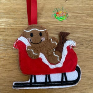 Sweetpea’s Handmade Gingerbread Christmas Collection – Sleigh Ride