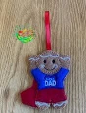 Sweetpea’s Handmade Gingerbread Family Collection - Super Dad
