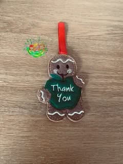 Sweetpea's Handmade Gingerbread Celebration Collection - Thank You