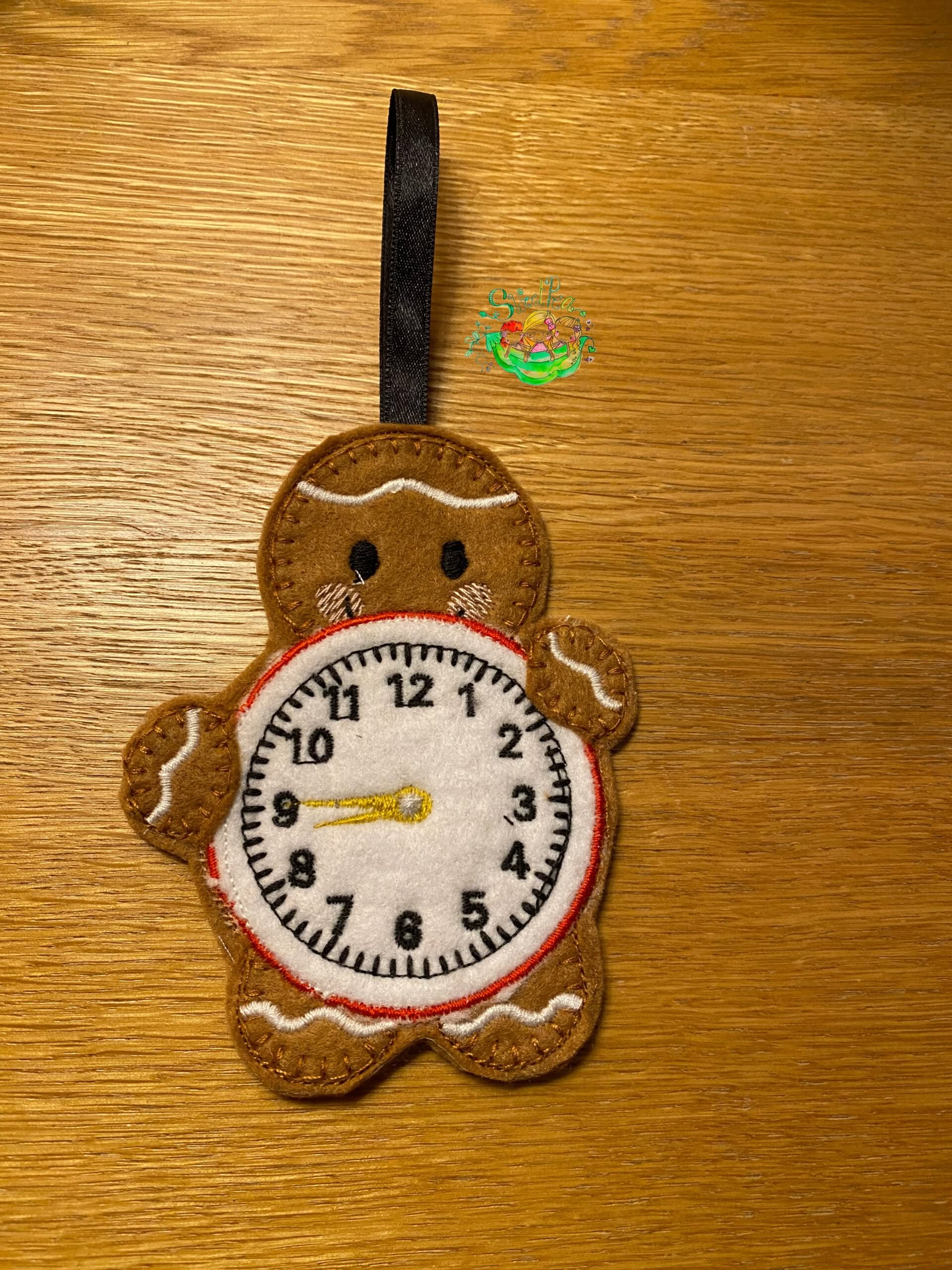 Sweetpea’s Handmade Gingerbread Occupation Collection - Timekeeper