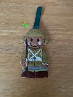 Sweetpea’s Handmade Gingerbread Armed Forces Collection - Tommy