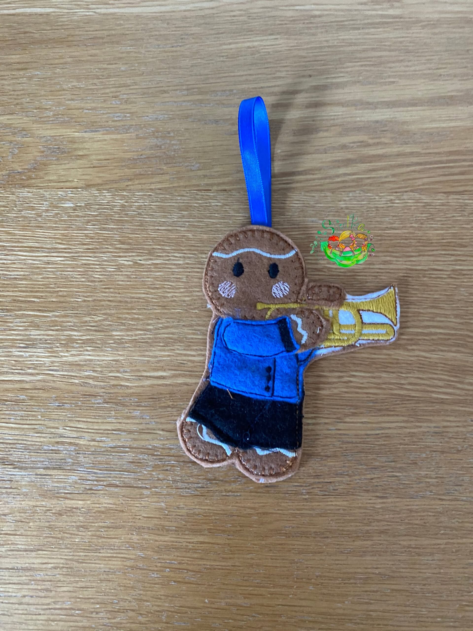 Sweetpea’s Handmade Gingerbread Entertainment Collection – Trumpet