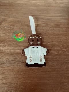 Sweetpea’s Handmade Gingerbread Occupation Collection - Vicar