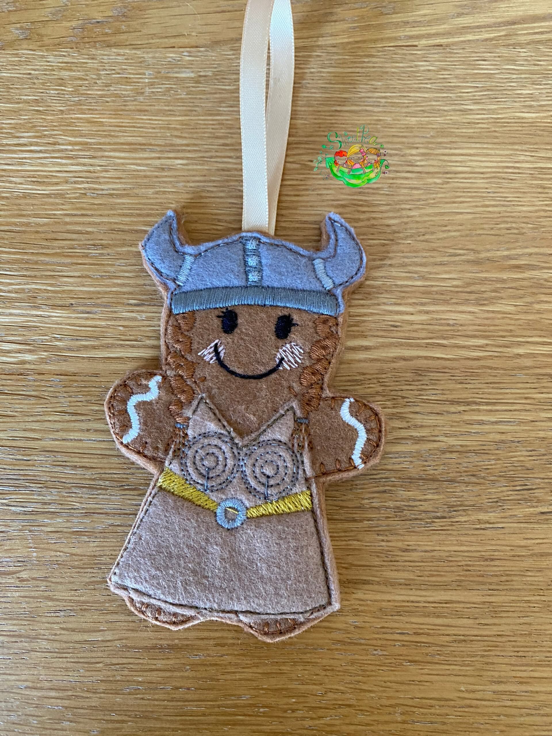 Sweetpea’s Handmade Gingerbread Nationalities Collection – Viking Princess