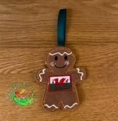 Sweetpea’s Handmade Gingerbread Flag Collection - Wales