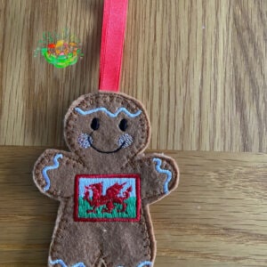 Sweetpea’s Handmade Gingerbread Welsh Collection – Welsh Flag