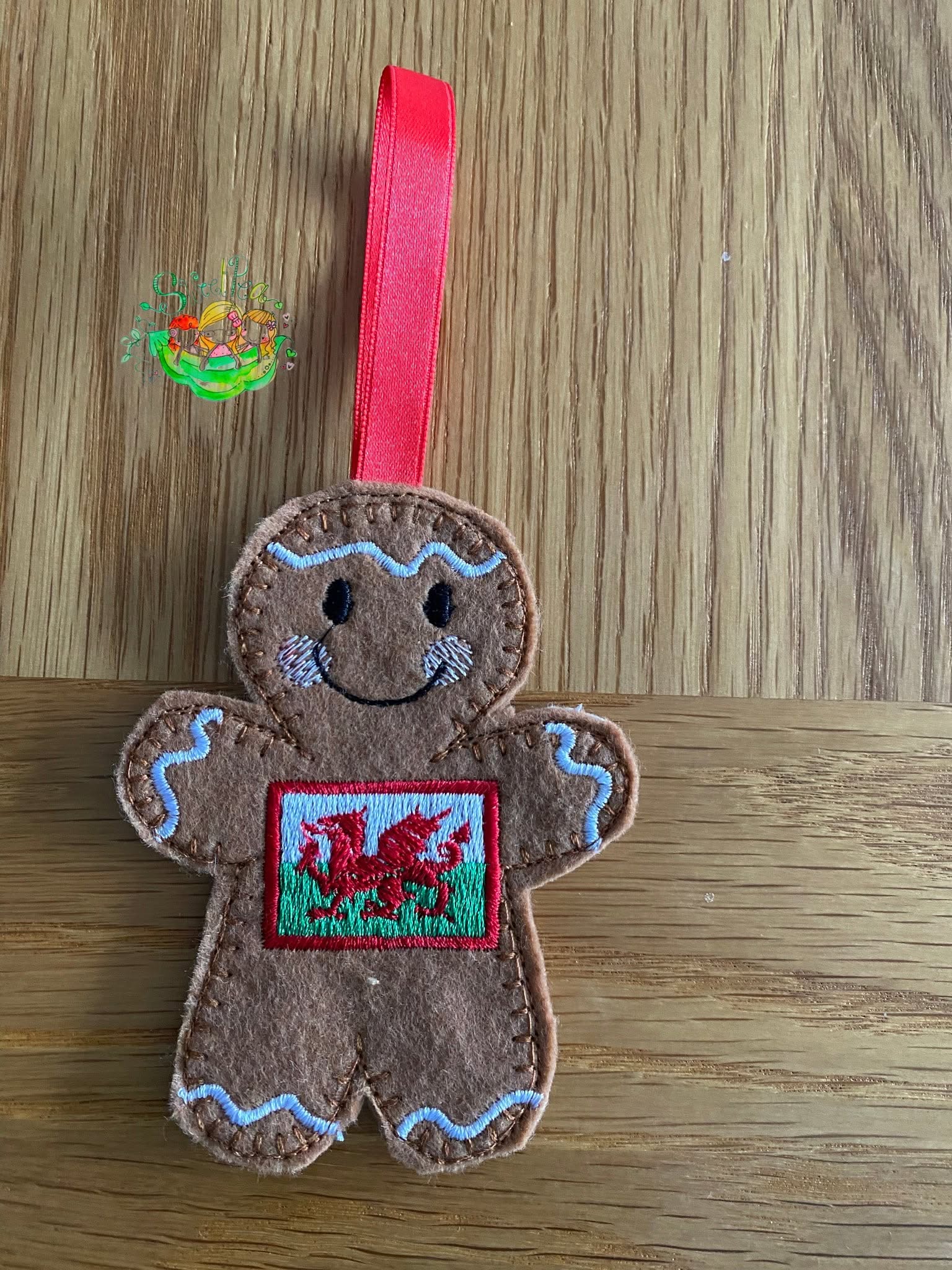 Sweetpea’s Handmade Gingerbread Welsh Collection – Welsh Flag