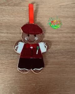 Sweetpea’s Handmade Gingerbread Welsh Collection – Welsh Man