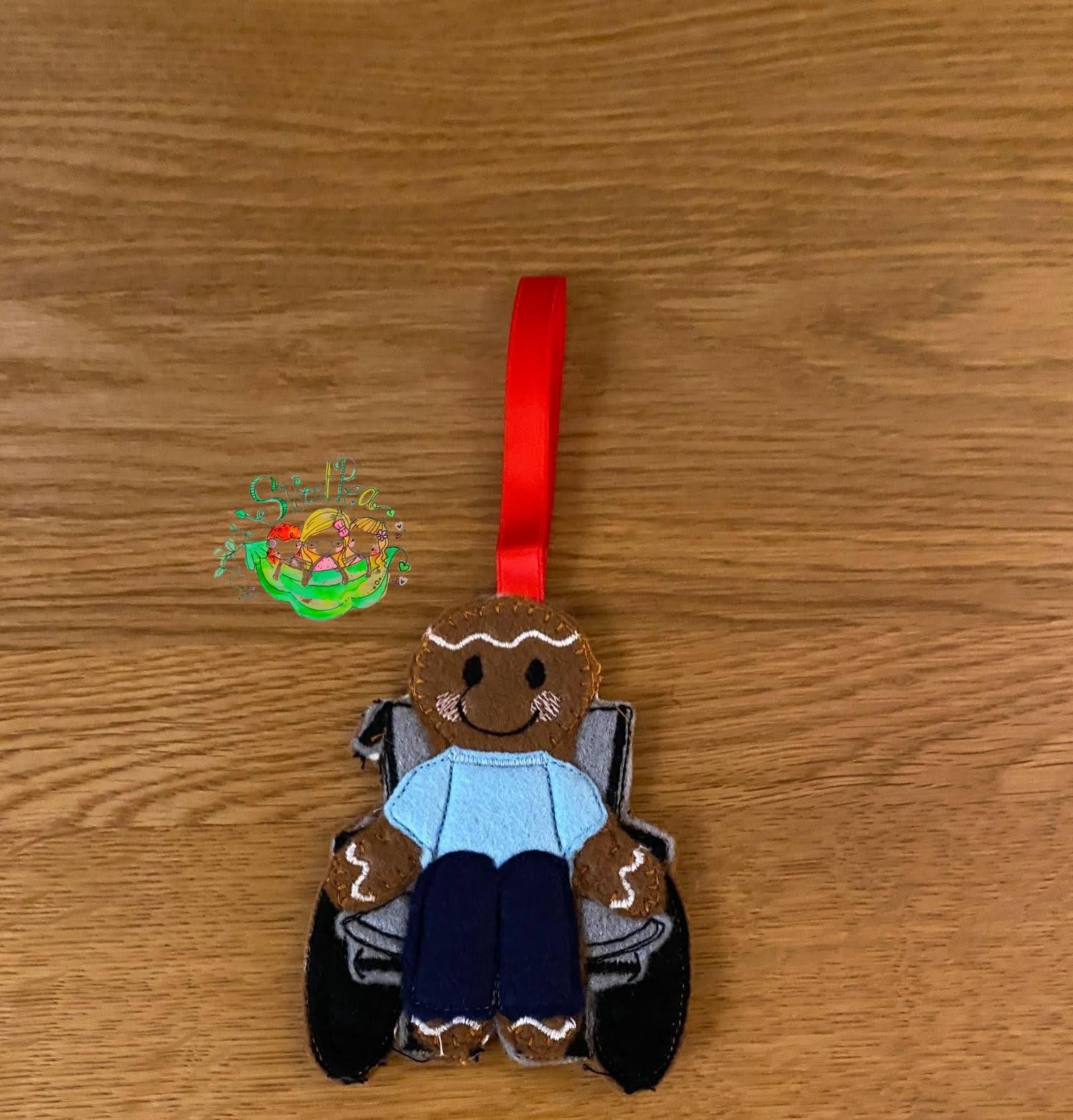 Sweetpea’s Handmade Gingerbread Disability Collection - Wheelchair