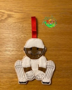 Sweetpea’s Handmade Gingerbread Sports Collection - Wicket Keeper