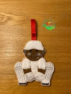 Sweetpea’s Handmade Gingerbread Sports Collection - Wicket Keeper