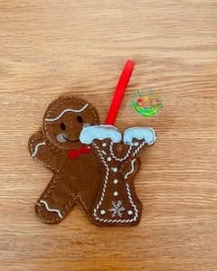 Sweetpea’s Handmade Gingerbread Christmas Letter Collection - Y